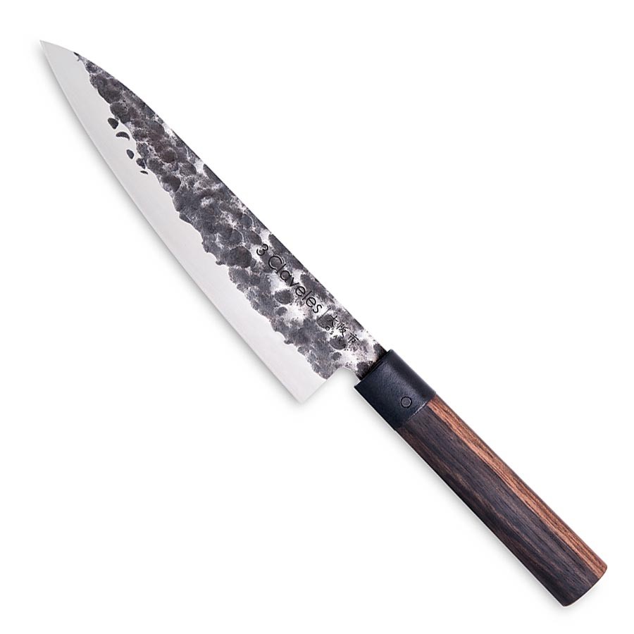 Chef's knife forged by 3 Claveles