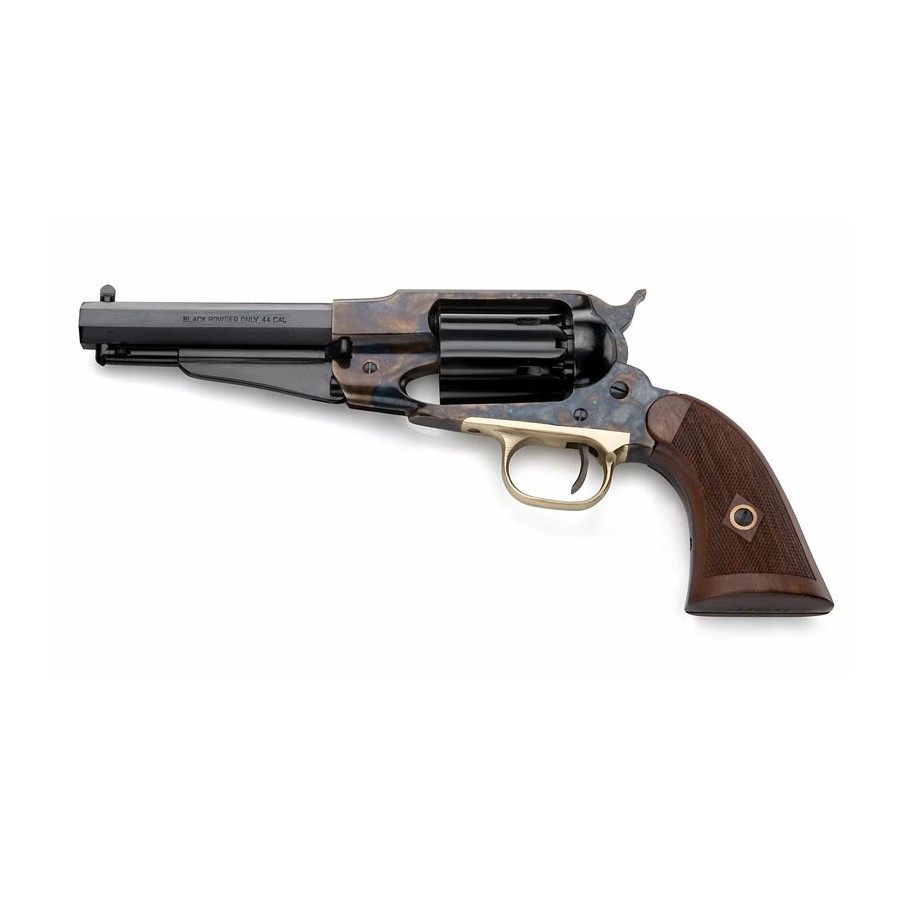 Remington 1858 Acier Jaspé - Revolver Poudre Noire Cal. 44 - Pietta