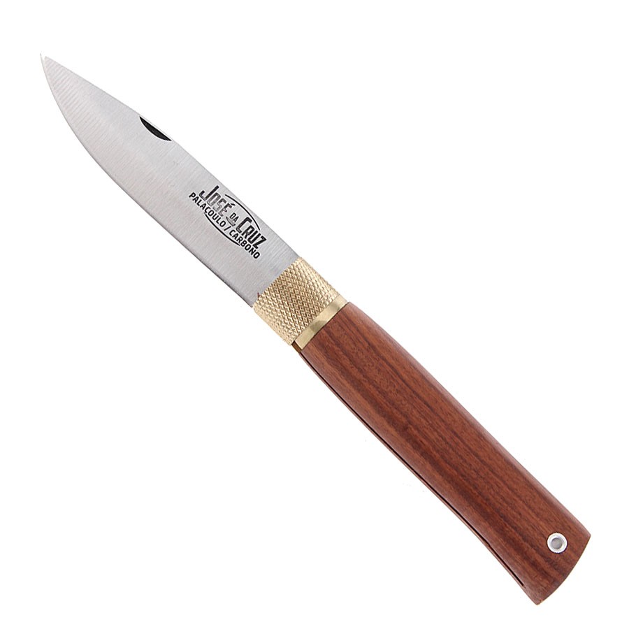 José da Cruz Large Folding Pocket Knife with Ironwood handle