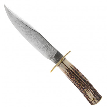 Bowie Damascus Stag - Bill Bagwell