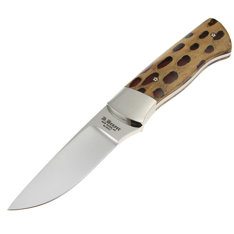 希少 D.Beaber NEW RIVER，AZ ( Devon Butch Beaver ) knife ナイフ デヴォン ブッチ ビーバー  アウトドア キャンプ - スポーツ、レジャー