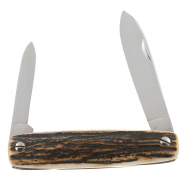 Canif 2 pcs cerf Ancien - Mongin