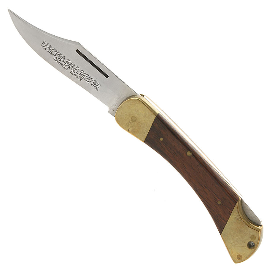 Used 965 Deer Hunter Puma folding knife