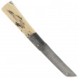 Tanto Damas Scrimshaw Samouraï Mammouth - Eric Depeyre