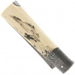 Tanto Damas Scrimshaw Samouraï Mammouth - Eric Depeyre