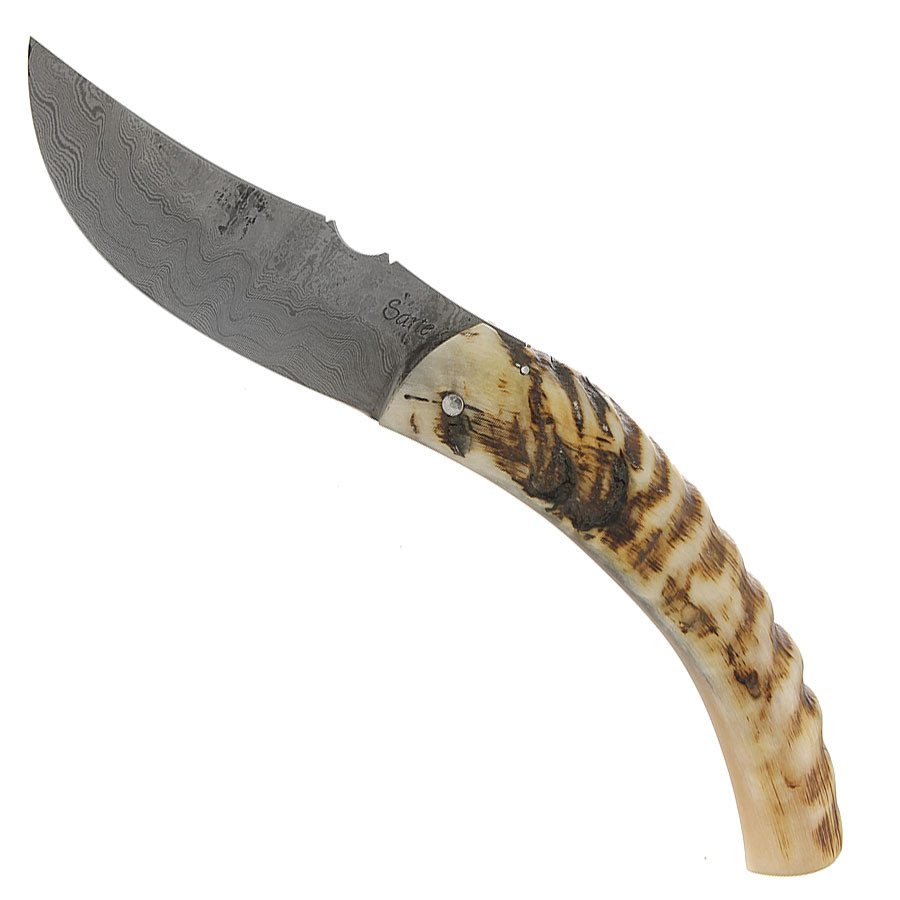 Large Corsica Damascus Knife - José Viale