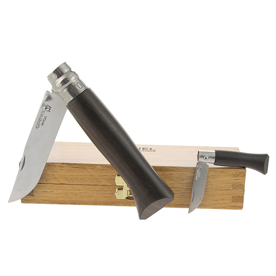 N°08 et N°02 Ebène - Opinel