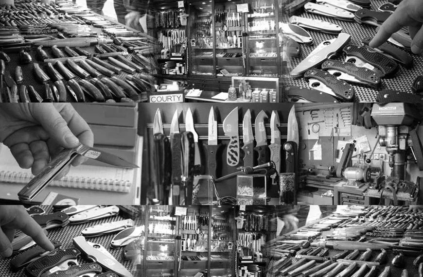 La cuchillería Courty en París